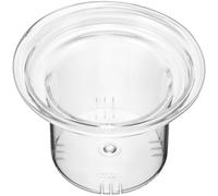 FUNOMOCYA Infuseur À Thé En Verre Transparent Avec Couvercle Filtre Amovible Pour Maison Bureau Passoire Fine RéUtilisable 1 PièCe 3.86 Pouces