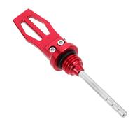 FUNOMOCYA Jauge Niveau Huile Moteur Aluminium Capuchon Bouchon avec Indicateur Précis pour Scooter Entretien Facile et Installation Rapide
