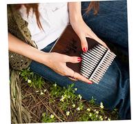 FUNOMOCYA Kalimba Portable Touches avec Marteau Accordeur Piano à Pouce Débutant et Clair pour Étudiants et