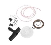 FUNOMOCYA Kit Complet de Corde de Démarrage avec Poignée pour Tronçonneuse Réparation Facile et Rapide des Moteur pour Tondeuse et Débroussailleuse Remplacement Fiable pour Équipements