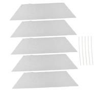 FUNOMOCYA Kit de Fabrication de Cerf Volant DIY avec Tissu Vierge et Baguettes Résistantes Portable et Facile à Utiliser Parfait pour Activités Plein Air Projets Créatifs pour Adultes