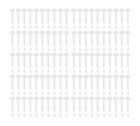 FUNOMOCYA Kit de Remplacement de 400 Pinceaux à Ongles en Nylon et Pp, Applicateurs de Vernis Liquide pour Manucure Japonaise, Faciles à Utiliser pour Usage Professionnel et Personnel