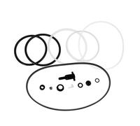 FUNOMOCYA Kit de Réparation Hydraulique pour Vérin Vertical Tonnes Ensemble Complet avec Pompe Joints d’Étanchéité et Valve de Retour et Portable Compatible avec Plusieurs Modèles