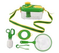 FUNOMOCYA Kit Exploration Insectes pour Garçon Fille Compact et Réutilisable avec Filet Pince et Boîte pour Apprentissage et Activités Plein Air