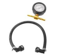 FUNOMOCYA Kit Manomètre de Test de Pression de Carburant Analogique Robuste Bain D’Huile, Testeur pour Moteurs Essence, Lecture Précise pour Voitures, Camions et Motos, Outil Professionnel