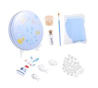 FUNOMOCYA Kit Moule Garçon Fille Sans Danger Souvenir Pied Main Léger et Portable pour Cadeau Naissance et Décoration Shower