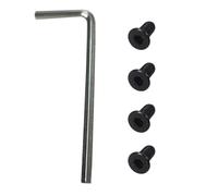 FUNOMOCYA Kit Visserie en Acier Inoxydable pour Guidon de Trottinette Électrique Pièces de Rechange Légères Clé Allen pour Usage Quotidien