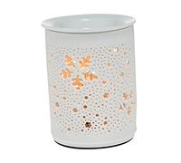 FUNOMOCYA Lampe Parfumée Électrique Veilleuse Aromatique en Céramique Désodorisant à Prise EU pour Spa et Yoga Essentielle
