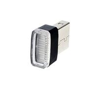 FUNOMOCYA Lampe USB LED Bleu pour Intérieur Voiture Lumière Ambiance à Haute Luminosité Compatible Ports USB