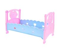 FUNOMOCYA Lits de Poupée pour Garçon Fille Lit de Garçon Fille Simulé Accessoires de Maison de Poupée Éducatifs