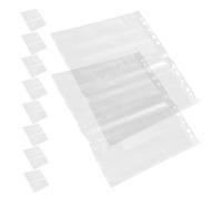 FUNOMOCYA Lot de 10 Pochettes pour Négatifs Pochettes pour Négatifs De Films Pochettes pour Photos Organiseur pour Le Rangement