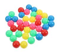 FUNOMOCYA Lot de 100 boules de comptage colorées en plastique - 20 mm - Jouet éducatif pour calcul des mathématiques, calcul des probabilités et piste à billes