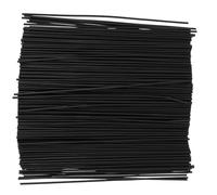 FUNOMOCYA Lot de 1000 Fils d'attache pour Plantes de Vigne 07 MM Fil Rond 12 CM Noir Lien de Support pour Plantes de Jardin Attache de Fixation Polyvalente pour Tiges et Balcons