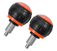 FUNOMOCYA Lot de 2 Boutons Sphériques à Ressort pour Vélo D’Exercice, Goupilles à Dégagement Rapide Compatibles, Poignées de Verrouillage pour Équipements Fitness - Accessoires de