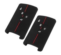 FUNOMOCYA Lot De 2 Coques De Clé De Voiture En Silicone Coques De Clé De Voiture
