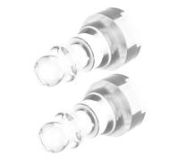 FUNOMOCYA Lot de 2 Petits Marqueurs de Gain pour Roulette en Acrylique Transparent, Indicateur de Victoire Solide, Accessoire de Table de Jeu pour Soirées Poker et Roulette