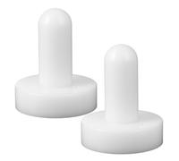 FUNOMOCYA Lot de 2 Poussoirs à Tartelettes en PP 8 CM Presse-Pâte Ergonomique Alimentaire Moule à Fond de Tarte pour Pâtisserie Maison Outil de Façonnage Pratique pour Quiches et