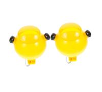 FUNOMOCYA Lot De 2 Sifflets à Pigeon Portables Orange en Abs Ultra-léger, Sifflet D'entraînement Compact pour Dressage Longue Distance, Accessoire Pratique pour Communication en Extérieur