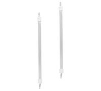 FUNOMOCYA Lot de 2 Tubes Chauffants en Quartz 26 CM pour Chauffage Infrarouge, Élément Tubulaire Céramique de Remplacement, Résistance Électrique Performante pour Chauffage D’Appoint