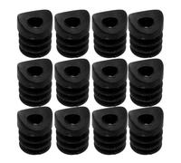 FUNOMOCYA Lot de 20 Embouts Filetés M6 en Plastique pour Meubles, Inserts de roulettes Pivotantes, Manchons de Protection Antirayures pour Pieds de Chaise et Mobilier Industriel