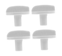 FUNOMOCYA Lot De 4 Boutons De Thermostat pour Réfrigérateur Bouton De Réglage De La Température Abs Blanc