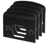 FUNOMOCYA Lot De 4 Gâches De Porte Extérieures en Métal pour Pêne Dormant