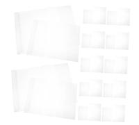 FUNOMOCYA Lot De 40 Pochettes Transparentes Pour Journaux Et Livres Pour Femmes Housses De Protection Imperméables Pour Livres Imperméables