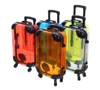 FUNOMOCYA Lot De 5 Mini Valises pour Enfants Valises À roulettes pour Bébés Conteneurs