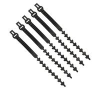 FUNOMOCYA Lot De 5 Sangles D’Attache en Caoutchouc 45 x 2 x 0,5 Cm pour Fixation Branches D’Arbres Fruitiers Jardinage, Lien Flexible Et Réutilisable pour Supports D’Arbres Et Bonsaïs