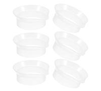 FUNOMOCYA Lot de 6 Becs Verseurs Étanches pour Bouteilles D'eau Chaude 5 Lb, Embouts en Plastique avec Anneau Isolant pour Bouillottes, Accessoires Anti-fuite Compatibles avec Bouteilles