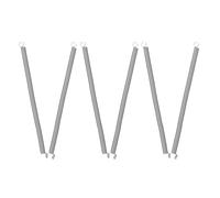 FUNOMOCYA Lot de 6 Ressorts D'extension Acier Inoxydable 71 Mm à Double Crochet pour Agrafeuse de Bureau - Ressorts de Tension de Rechange pour Remplacement et Maintenance Professionnelle