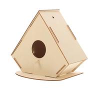 FUNOMOCYA Maison Oiseaux Bois à Peindre Kit Créatif pour Art Décoratif Et Jouet De Graffiti Bois Parfait pour Développer Imagination Dextérité