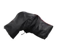 FUNOMOCYA Manchons de Guidon Moto Grand Taille, Coupe-Vent et Thermiques en Nylon Bandes Réfléchissantes, Doublure Chaude Isolante, Antidérapants pour Cyclisme d'hiver, Quad, Scooter