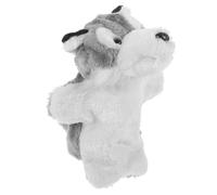 FUNOMOCYA Marionnette Main Loup Peluche Douce Interactive pour Garçon Fille et Adultes de Conte et Jeu Dhistoire Adaptée Matériau Sûr et Lavable