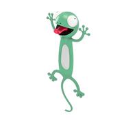 FUNOMOCYA Marque Page Animal Drôle PVC Forme Gecko Accessoire Lecture Ludique et Original pour Étudiants