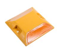 FUNOMOCYA Marqueurs Réfléchissants pour Autoroutes Sécurité Routière Plastique Solide Visibilité Nocturne aux Intempéries Utilisation Extérieure