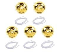 FUNOMOCYA Mèche De Remplacement Flottante pour Lampe à Huile avec Support Alliage Lot de Mèches Longues pour Lampe à Pétrole Intérieur Combustion Stable