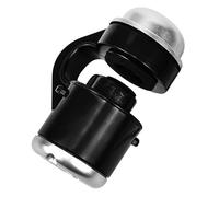 FUNOMOCYA Microscope pour Téléphone Portable avec Zoom 30x, Lumière LED Universelle, Loupe à Clip, Loupe Portable pour Bijoux, Pièces de Monnaie Et Timbres