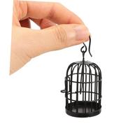 FUNOMOCYA Miniature Cage à Oiseaux Décorative Mini Maison pour Paysage Micro Décorations