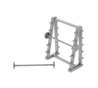 FUNOMOCYA Miniature Équipement Fitness pour Maison de Poupée Accessoires Gym Élégants DIY Décor Sportif Réaliste pour Scène Intérieure