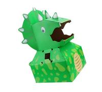 FUNOMOCYA Modèle Dinosaure DIY Carton pour Garçon Fille Jeu Éducatif Manuel Kit de Montage Amusant pour Activités Créatives et Cadeau Anniversaire