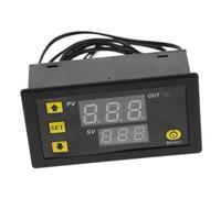 FUNOMOCYA Module de Contrôle Température Numérique avec Relais Temporisateur Affichage Digital Compact Compatible pour Voitures et Équipements Industriels
