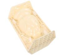 FUNOMOCYA Moule à Béton pour Balustrade de Colonne Romaine en Plastique Diamètre 10 CM Moule Soi-Même pour Décoration de Clôture et Balcon Modèle Boule de Maïs pour Couleur Aléatoire