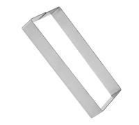 FUNOMOCYA Moule à Gâteau Rectangulaire Acier Inoxydable Anneau à Mousse Extensible pour Pâtisserie Moule de Cuisson Pratique pour Cake et Dessert