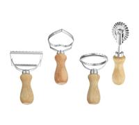 FUNOMOCYA Moule à pâtisserie en alliage 4 pcs - formes multiples, opération simple, emporte-pièces pour découpe de biscuits et raviolis lors de la préparation au four