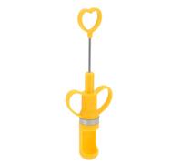 FUNOMOCYA Outil de Dénoyautage de Cerises Rouge Dénoyauteur Multifonctionnel pour Enlever Noyaux de Fruits Pratique et Portable pour Cuisine et Pâtisserie