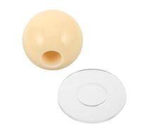 FUNOMOCYA Outil D'entraînement au Billard Boule en Résine 16mm, Entraîneur de Coups de Queue pour Correction de Visée, Accessoire d'exercice pour Snooker et Pratique à Domicile