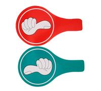 FUNOMOCYA Palette de Vote Portable Double Face Signal de Vote Pouce Baissé Accessoire Pratique pour Salle de Classe et Jury