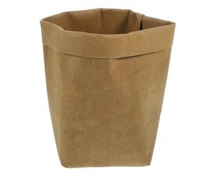 FUNOMOCYA Paquet 10x10x20cm Lavable de Rangement et Papier Kraft Marron Résistant à Déchirure pour Décoration Organisation D'objets Alimentaires Papeterie
