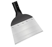 FUNOMOCYA Pelle Multifonction Métallique pour Désherbage Nettoyage Excréments et Déglaçage Outil Manuel Polyvalent pour Jardin et Ferme sans Manche